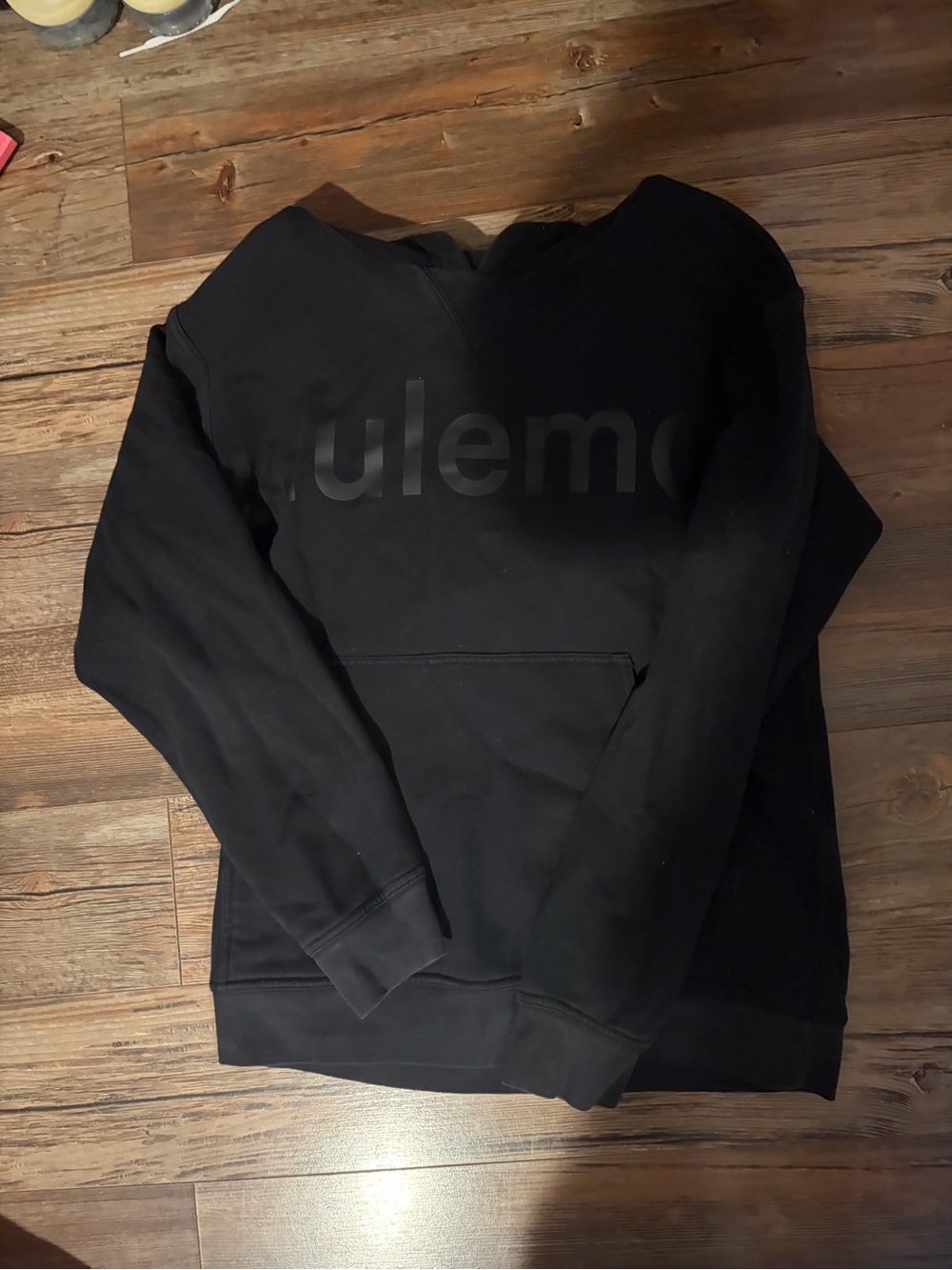 lululemon black hoodie size 4 lululemon across chest